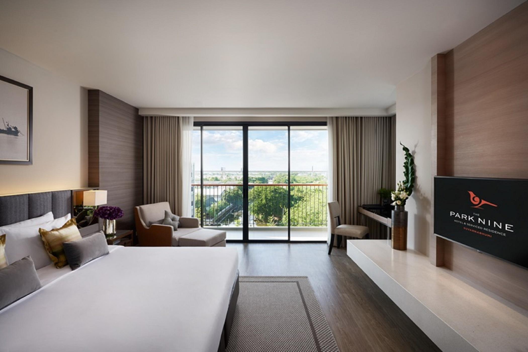 The Park 9 Hotel And Serviced Residence - Suvarnabhumi Bangkok Bagian luar foto