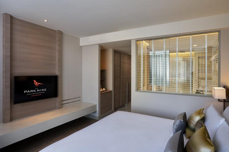 The Park 9 Hotel And Serviced Residence - Suvarnabhumi Bangkok Bagian luar foto