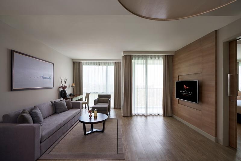 The Park 9 Hotel And Serviced Residence - Suvarnabhumi Bangkok Bagian luar foto