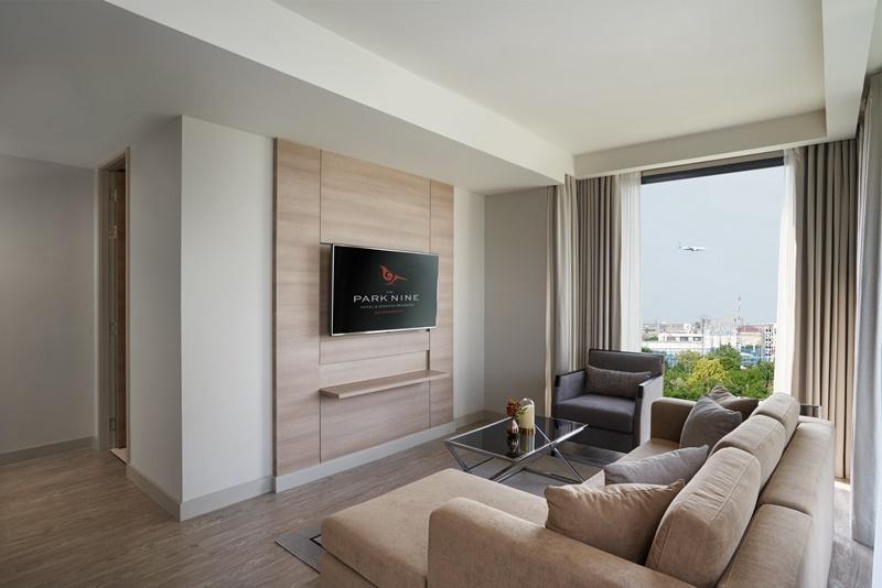 The Park 9 Hotel And Serviced Residence - Suvarnabhumi Bangkok Bagian luar foto