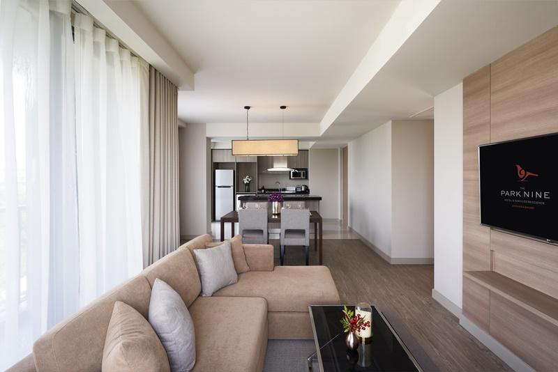 The Park 9 Hotel And Serviced Residence - Suvarnabhumi Bangkok Bagian luar foto